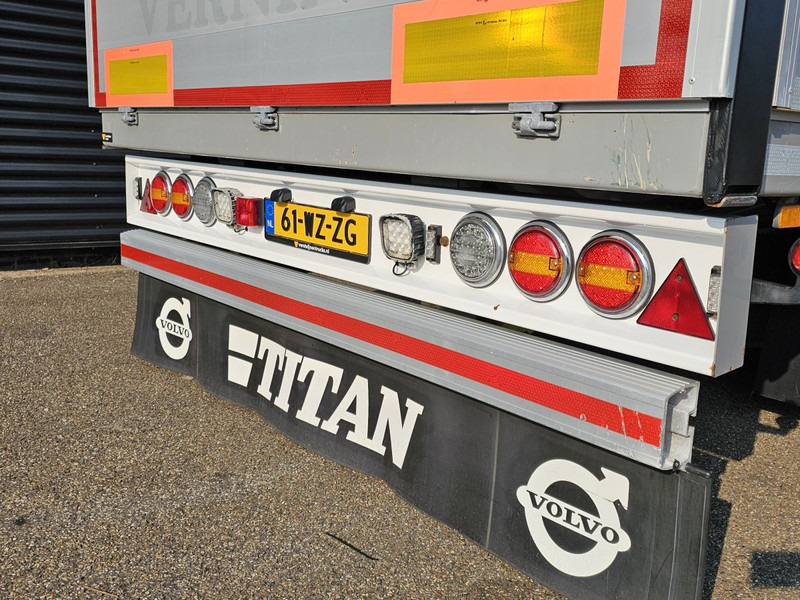 Прицеп бортовой/ Платформа Fynkar K324T / 3 AXLE / TWIST-LOCKS / 2 X LIFT AXLE: фото 6