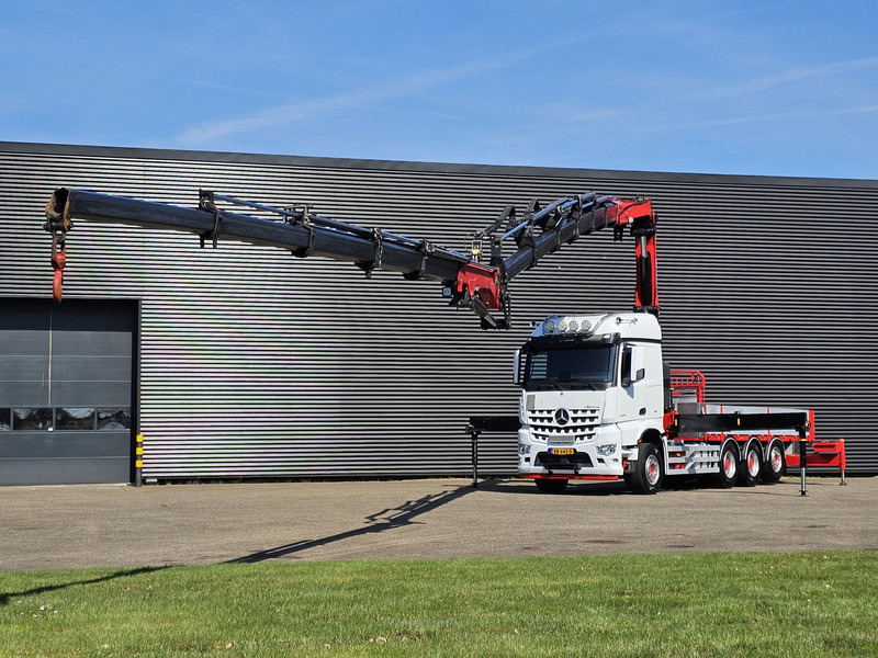 Mercedes-Benz AROCS 2553 8X4-4 / HMF 50 t/m CRANE / KRAN + JIB - Автоманипулятор: фото 4 Mercedes-Benz AROCS 2553 8X4-4 / HMF 50 t/m CRANE / KRAN + JIB - Автоманипулятор: фото 4