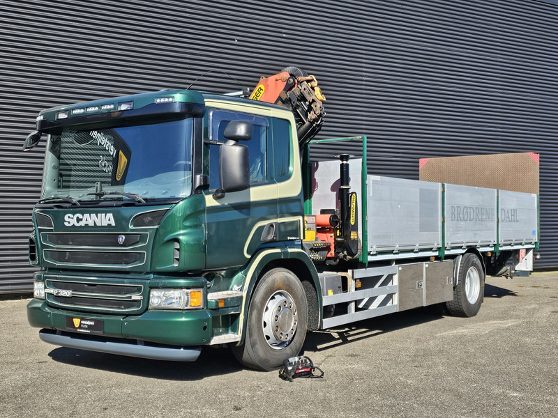 Грузовик бортовой/ Платформа, Автоманипулятор Scania P320 4x2 / PALFINGER 14 t/m - 14.6 mtr.: фото 6