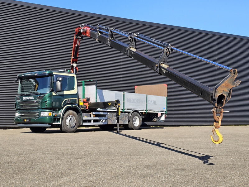 Scania P320 4x2 / PALFINGER 14TM / CRANE/KRAN/GRUE - Грузовик бортовой/ Платформа, Автоманипулятор: фото 2 Scania P320 4x2 / PALFINGER 14TM / CRANE/KRAN/GRUE - Грузовик бортовой/ Платформа, Автоманипулятор: фото 2