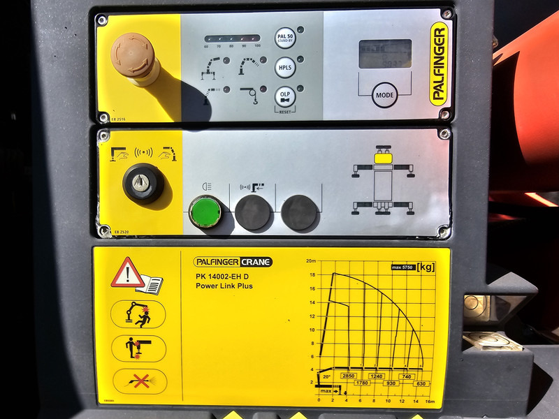 Автоманипулятор Scania P320 4x2 / PALFINGER 14TM / CRANE/KRAN/GRUE: фото 19 Автоманипулятор Scania P320 4x2 / PALFINGER 14TM / CRANE/KRAN/GRUE: фото 19