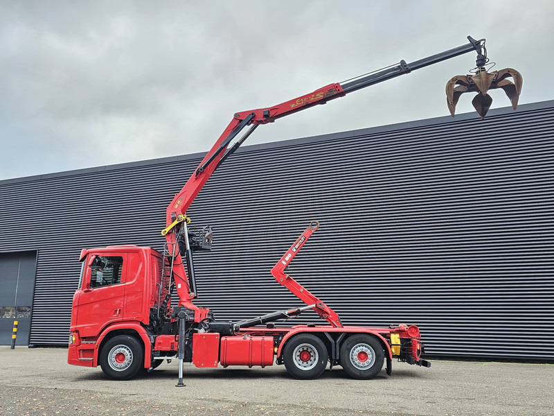 Scania R520 V8 6x2/4 / EPSILON CRANE + HOOKLIFT - Крюковой мультилифт, Автоманипулятор: фото 3 Scania R520 V8 6x2/4 / EPSILON CRANE + HOOKLIFT - Крюковой мультилифт, Автоманипулятор: фото 3