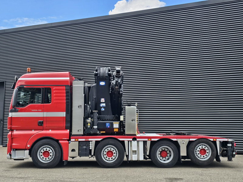 Тягач MAN TGX 37.480 8x2-6 / HMF 85 t/m CRANE / KRAN: фото 9