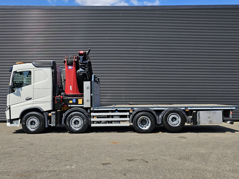 Грузовик бортовой/ Платформа, Автоманипулятор Volvo FH 540 8x2/6 / 85 t/m CRANE + JIB / KRAN / RETARDER: фото 13