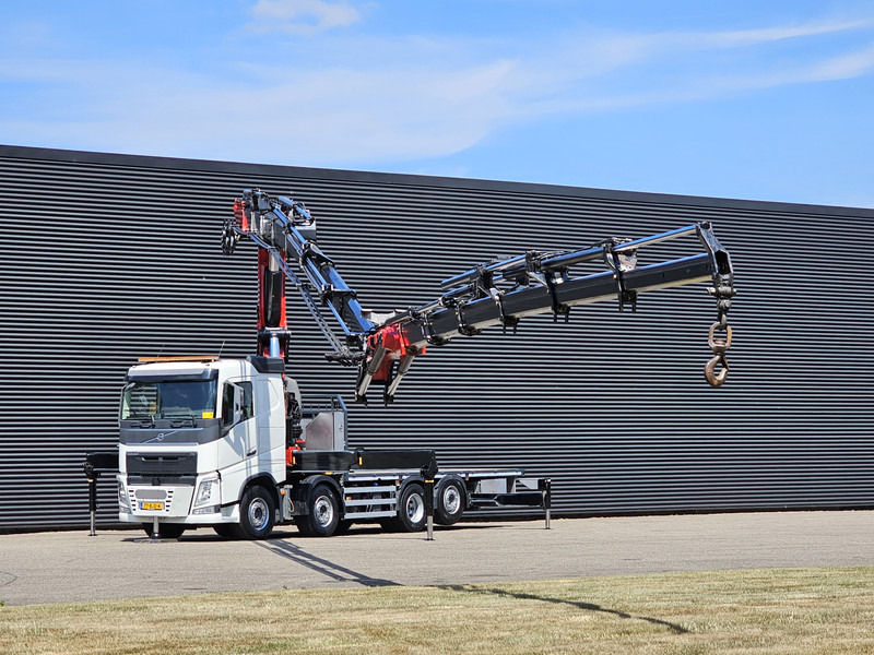 Volvo FH 540 8x2/6 / 85 t/m CRANE + JIB / KRAN / RETARDER - Грузовик бортовой/ Платформа, Автоманипулятор: фото 4 Volvo FH 540 8x2/6 / 85 t/m CRANE + JIB / KRAN / RETARDER - Грузовик бортовой/ Платформа, Автоманипулятор: фото 4