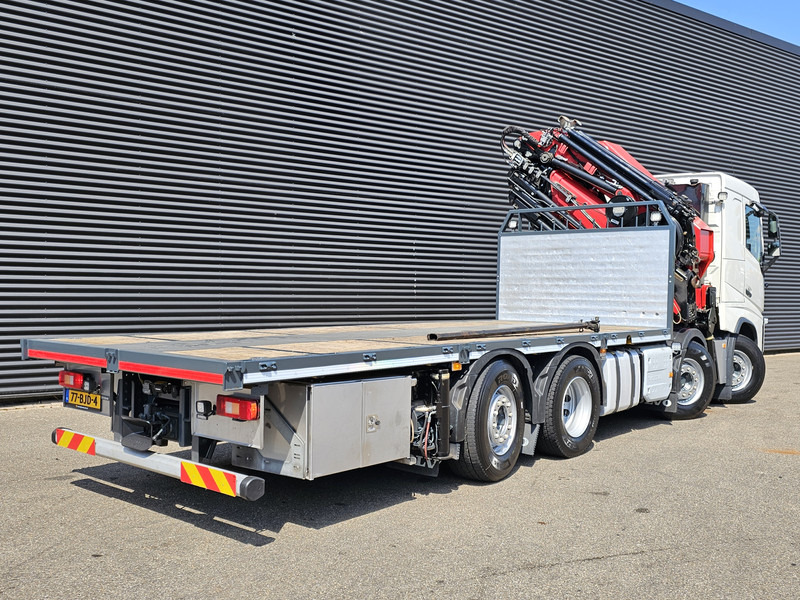 Грузовик бортовой/ Платформа, Автоманипулятор Volvo FH 540 8x2/6 / 85 t/m CRANE + JIB / KRAN / RETARDER: фото 12