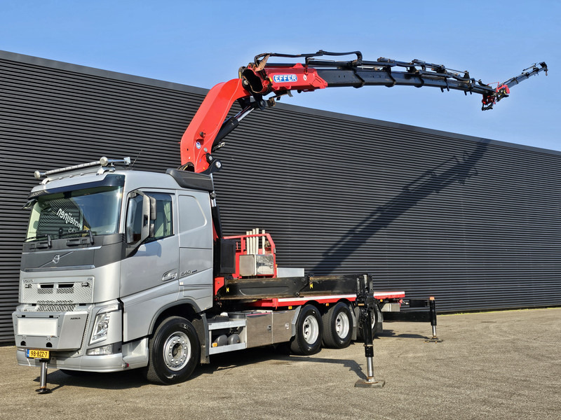 Volvo FH540 / EFFER 525S / JIB 4S-HD / 8x4/4 - Грузовик бортовой/ Платформа, Автоманипулятор: фото 1 Volvo FH540 / EFFER 525S / JIB 4S-HD / 8x4/4 - Грузовик бортовой/ Платформа, Автоманипулятор: фото 1
