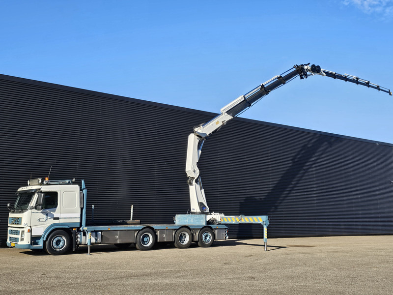 Volvo FM 420 8x2 / HMF 55 t/m CRANE + JIB - Грузовик бортовой/ Платформа, Автоманипулятор: фото 1 Volvo FM 420 8x2 / HMF 55 t/m CRANE + JIB - Грузовик бортовой/ Платформа, Автоманипулятор: фото 1