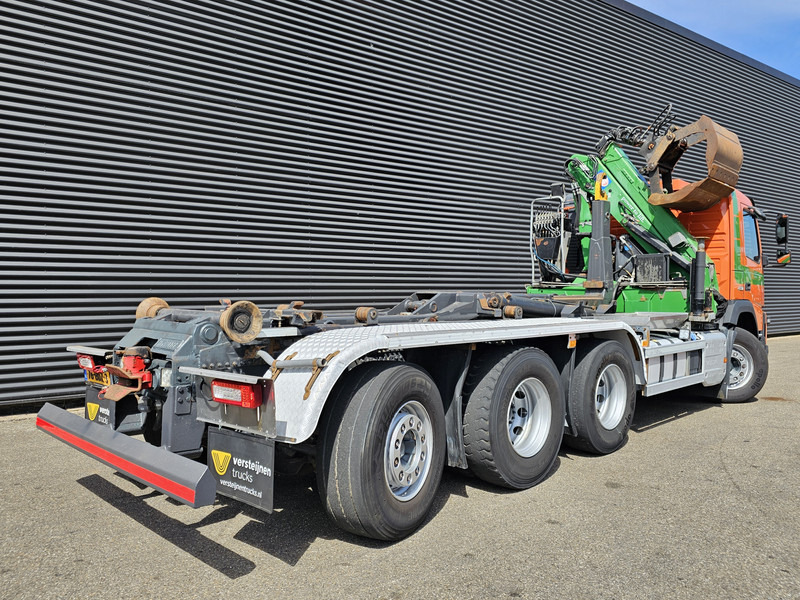 Volvo FMX 460 / 8x4-4 / HMF CRANE + HOOKLIFT / CONTAINER - Крюковой мультилифт, Автоманипулятор: фото 5 Volvo FMX 460 / 8x4-4 / HMF CRANE + HOOKLIFT / CONTAINER - Крюковой мультилифт, Автоманипулятор: фото 5