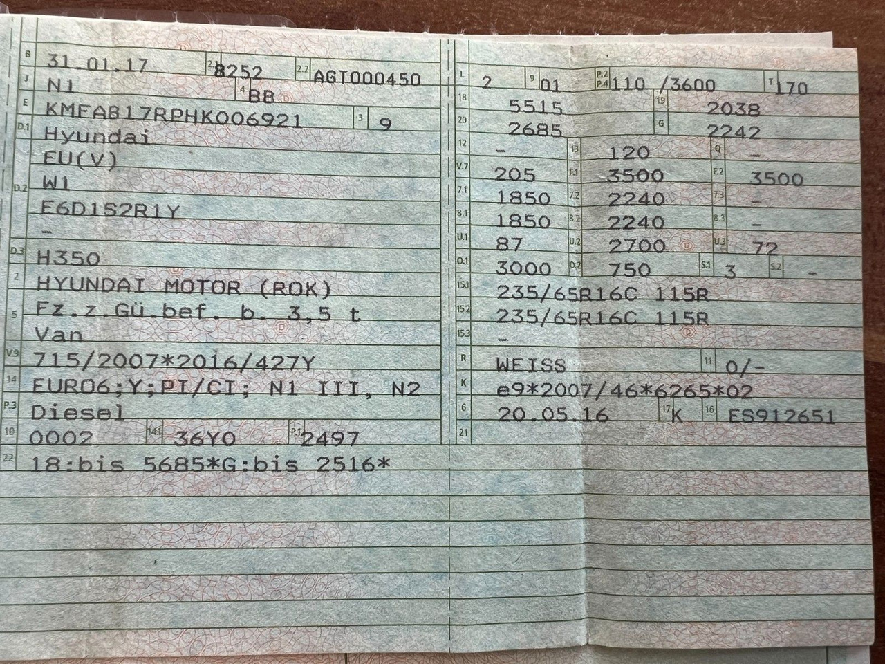 Hyundai H350 Kasten Kasten L3H2 Profi Kurz / Hoch - Цельнометаллический фургон: фото 2 Hyundai H350 Kasten Kasten L3H2 Profi Kurz / Hoch - Цельнометаллический фургон: фото 2