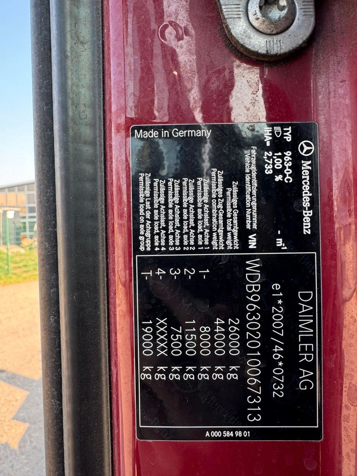 Mercedes-Benz 2558 6x2 Meiller RK 20.65 | Retarder | Klima в лизинг Mercedes-Benz 2558 6x2 Meiller RK 20.65 | Retarder | Klima: фото 14