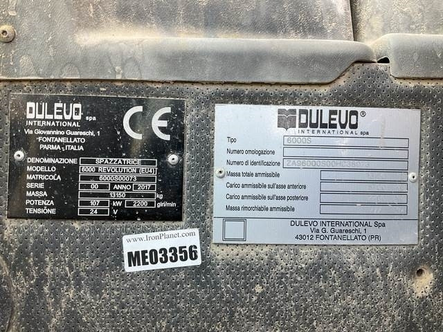 Dulevo 6000 - Подметально-уборочная машина: фото 5 Dulevo 6000 - Подметально-уборочная машина: фото 5