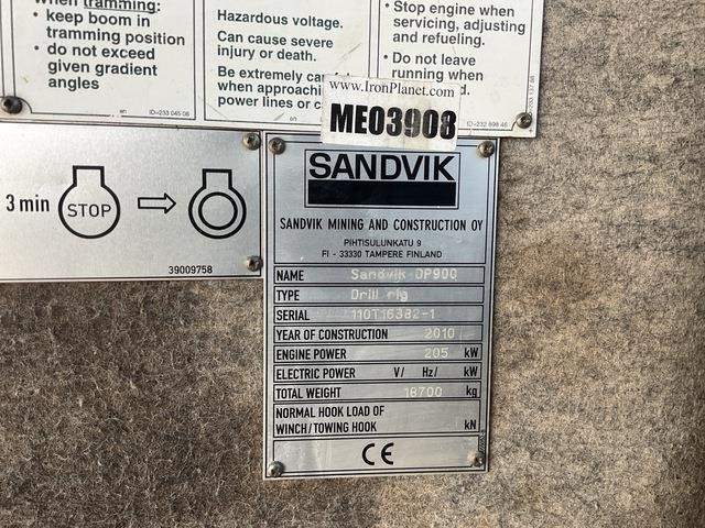 Sandvik DP900 - Буровая машина: фото 5 Sandvik DP900 - Буровая машина: фото 5