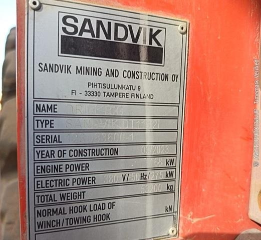 Sandvik DT1132i - Горнодобывающая техника: фото 5 Sandvik DT1132i - Горнодобывающая техника: фото 5