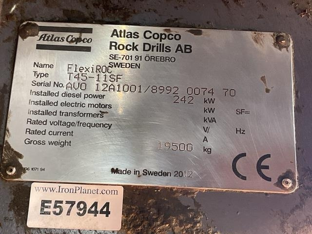 Atlas Copco Epiroc Flexiroc T45-11SF - Буровая машина: фото 5 Atlas Copco Epiroc Flexiroc T45-11SF - Буровая машина: фото 5