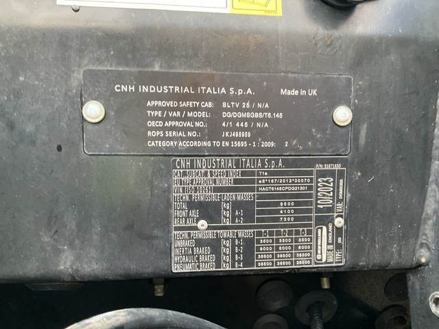 New Holland T6.145 - Трактор: фото 5 New Holland T6.145 - Трактор: фото 5
