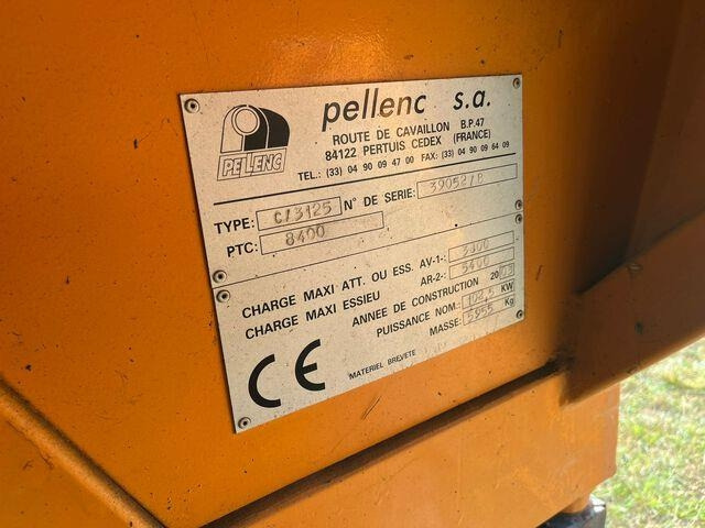 Уборочная машина для винограда Pellenc MAV 3125: фото 8