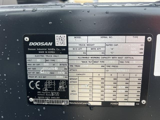 Doosan B30X-7 PLUS - Электропогрузчик: фото 5 Doosan B30X-7 PLUS - Электропогрузчик: фото 5