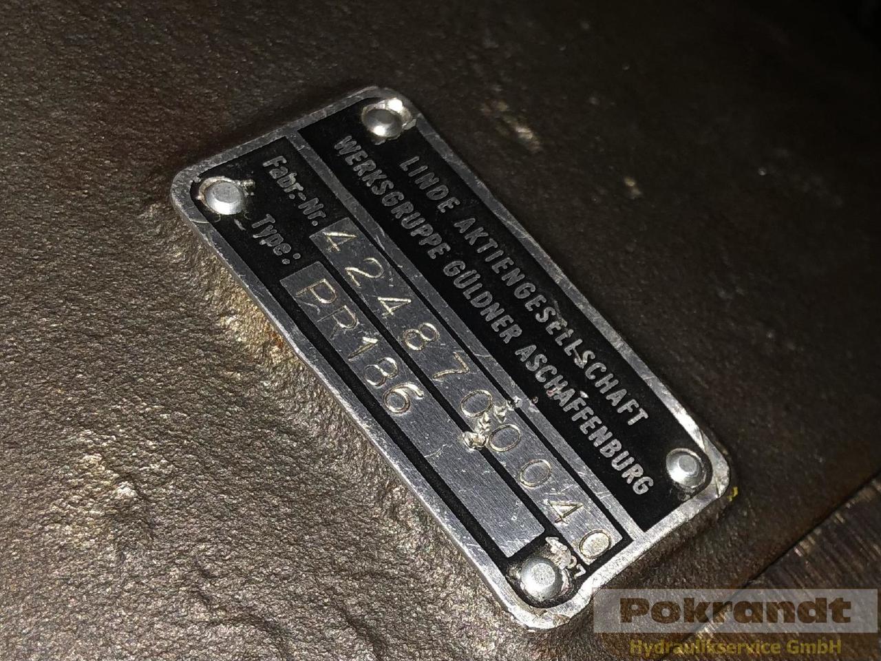 Linde PR 186 - Гидравлический насос: фото 2 Linde PR 186 - Гидравлический насос: фото 2