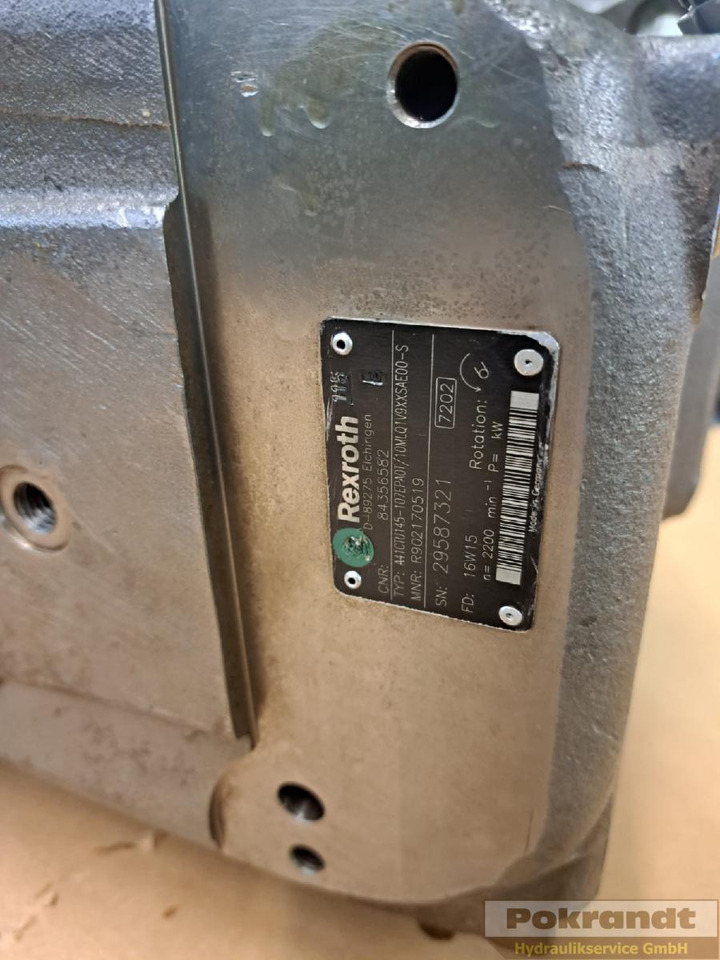 Rexroth Kompaktaggregat für ZF Getriebe A41CTU145-107EPA0T/10MLQ1V9XXSAE00-S - Трансмиссия для Сельскохозяйственной техники: фото 2 Rexroth Kompaktaggregat für ZF Getriebe A41CTU145-107EPA0T/10MLQ1V9XXSAE00-S - Трансмиссия для Сельскохозяйственной техники: фото 2