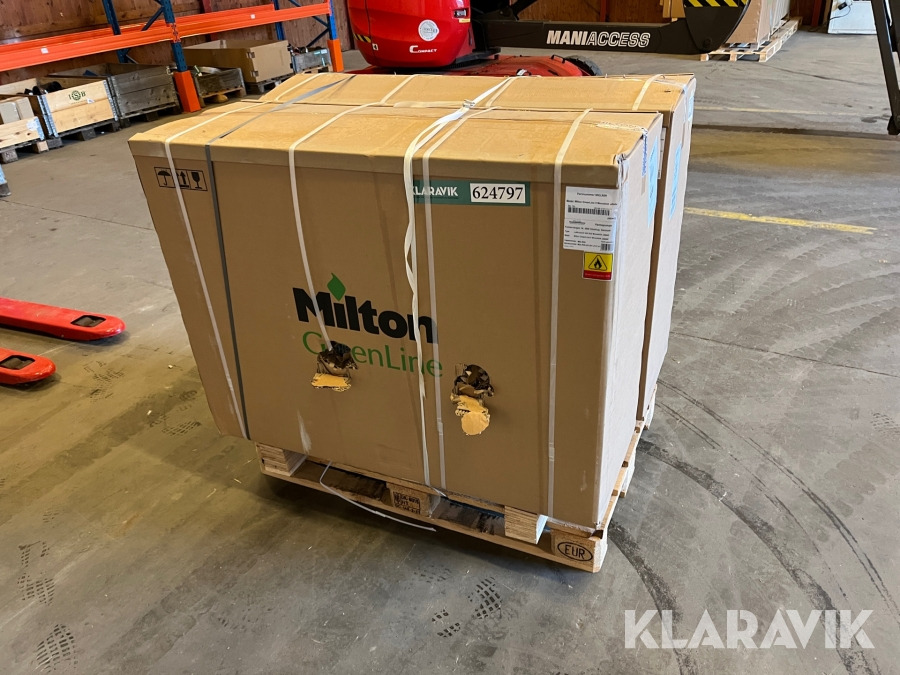 Промышленное климатическое оборудование Udedel til varmepumpe Milton GreenLine 9 kW 2 styk: фото 1