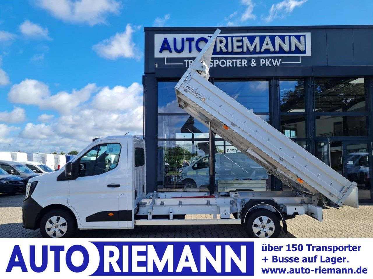 Renault Master New 35 Kipper Luftfederung Navi App, Klim - Малотоннажный самосвал: фото 1 Renault Master New 35 Kipper Luftfederung Navi App, Klim - Малотоннажный самосвал: фото 1