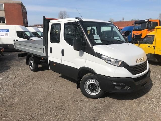 Новый Малотоннажный бортовой грузовик, Грузопассажирский фургон Iveco Daily 35S14EA8D Doka Pritsche 100 kW (136 PS)...: фото 1