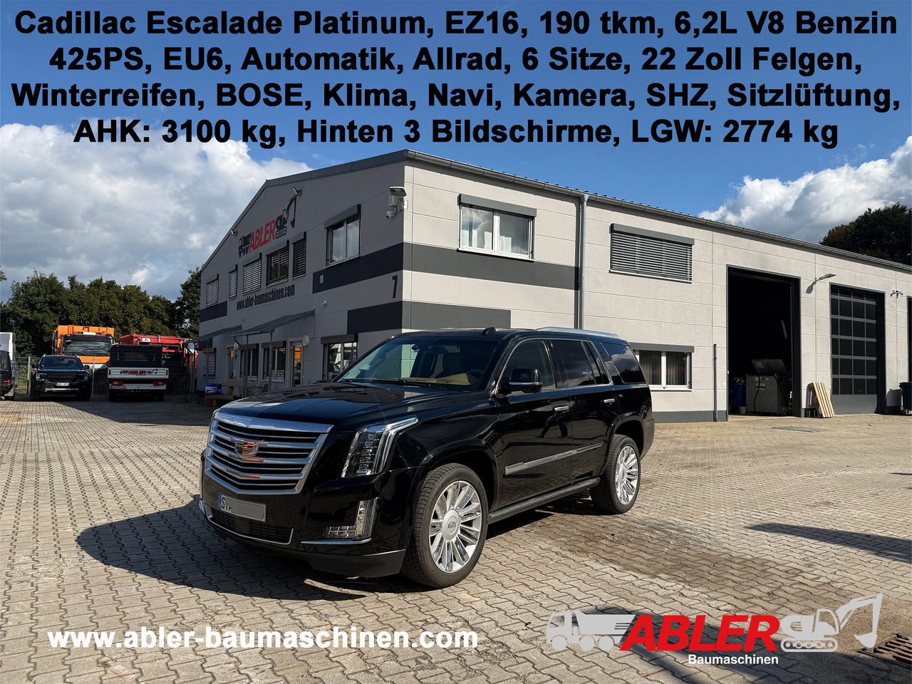 Cadillac Escalade Platinum VOLL - Легковой автомобиль: фото 1 Cadillac Escalade Platinum VOLL - Легковой автомобиль: фото 1