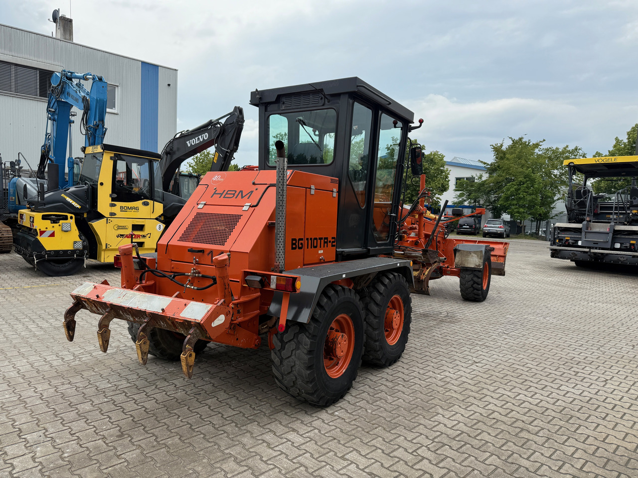 HBM Nobas BG110 TA 2 Grader mit Heckaufreißer GPS - Телескопический фронтальный погрузчик: фото 4 HBM Nobas BG110 TA 2 Grader mit Heckaufreißer GPS - Телескопический фронтальный погрузчик: фото 4