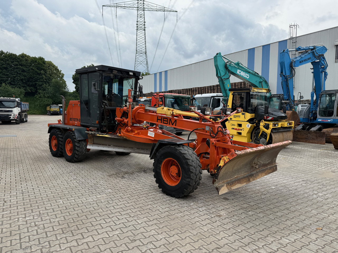 HBM Nobas BG110 TA 2 Grader mit Heckaufreißer GPS - Телескопический фронтальный погрузчик: фото 3 HBM Nobas BG110 TA 2 Grader mit Heckaufreißer GPS - Телескопический фронтальный погрузчик: фото 3