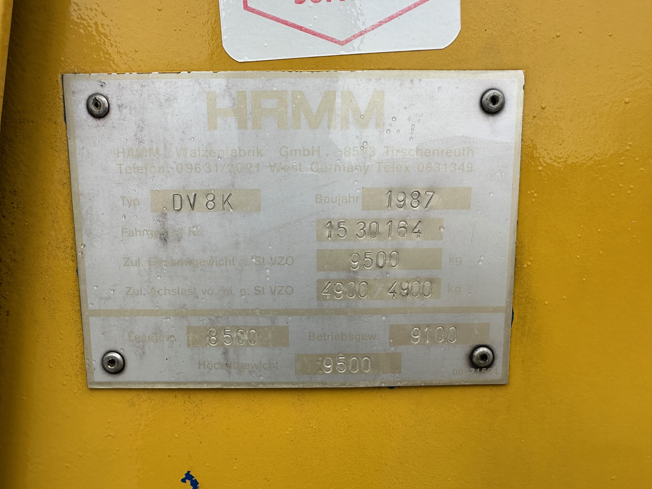 Комбинированный каток Hamm DV8K Kombiwalze: фото 14