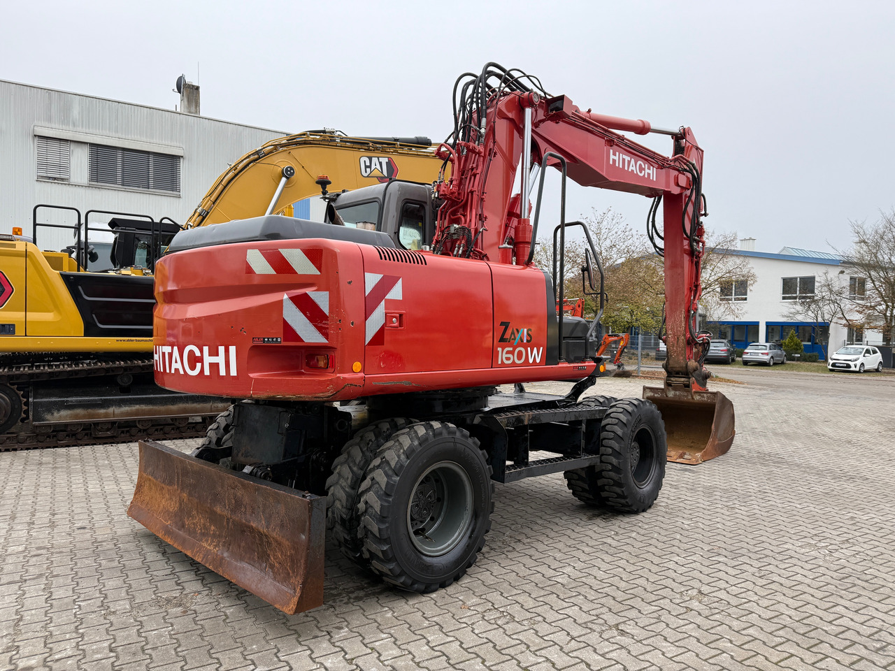 Hitachi ZX 160 W Mobilbagger Klima Zentralschmierung OQ 60-5 - Колёсный экскаватор: фото 4 Hitachi ZX 160 W Mobilbagger Klima Zentralschmierung OQ 60-5 - Колёсный экскаватор: фото 4