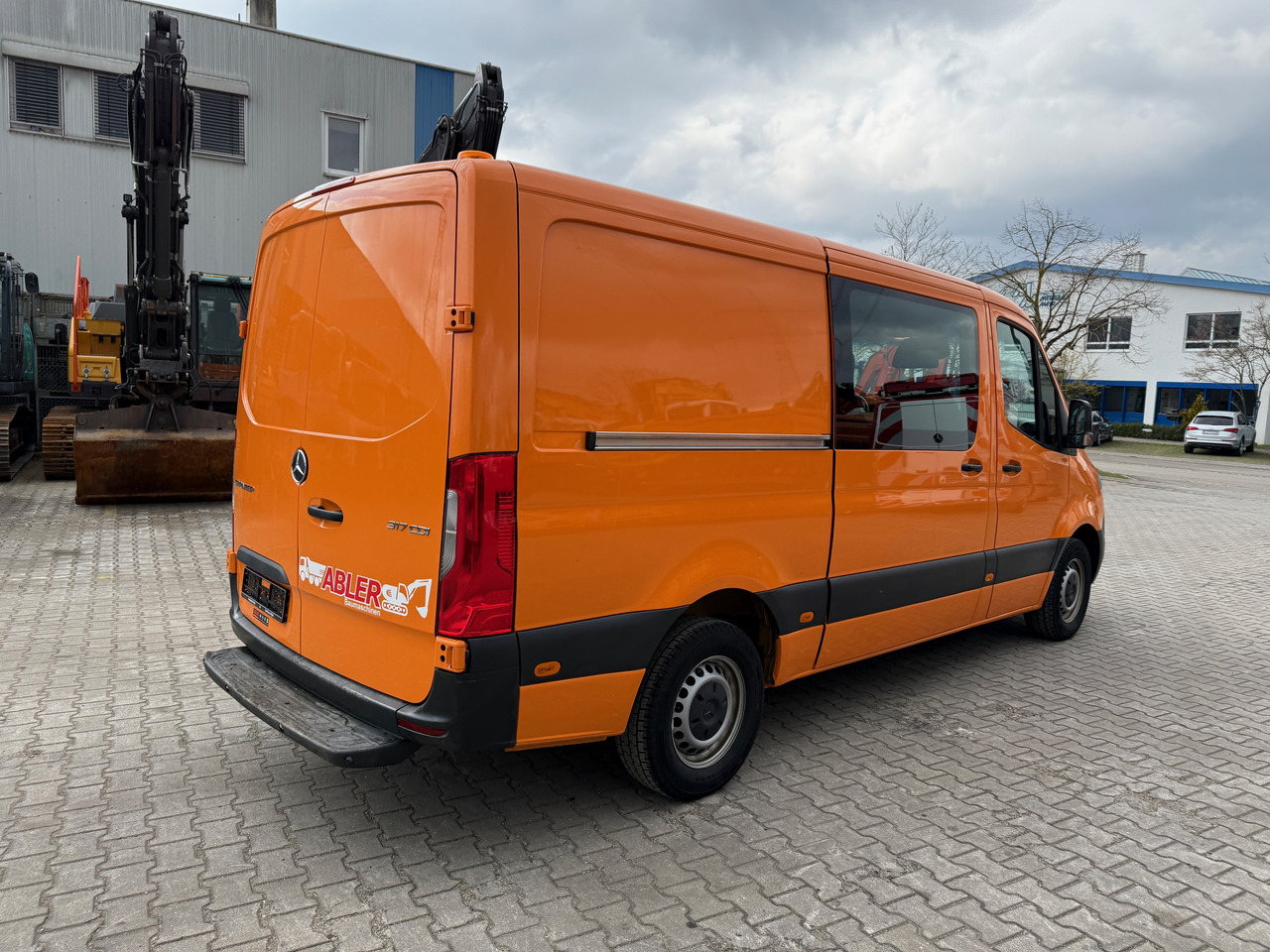Mercedes-Benz 317 Sprinter Mixto Klima Navi - Грузопассажирский фургон: фото 4 Mercedes-Benz 317 Sprinter Mixto Klima Navi - Грузопассажирский фургон: фото 4