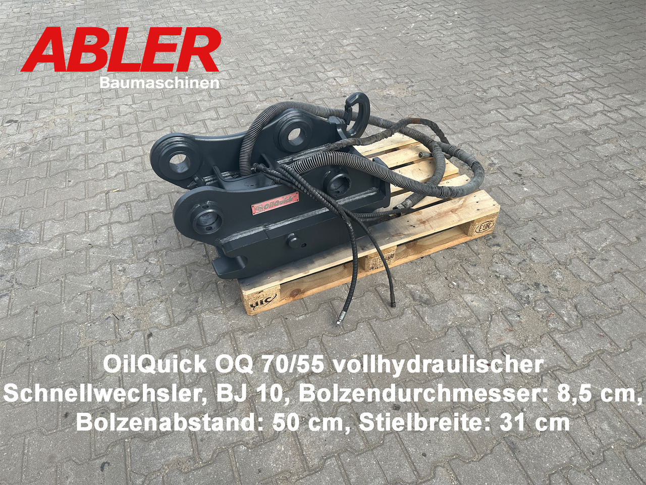 Oilquick OQ 70/55 vollhydraulischer Schnellwechsler - Сцепное устройство: фото 1 Oilquick OQ 70/55 vollhydraulischer Schnellwechsler - Сцепное устройство: фото 1