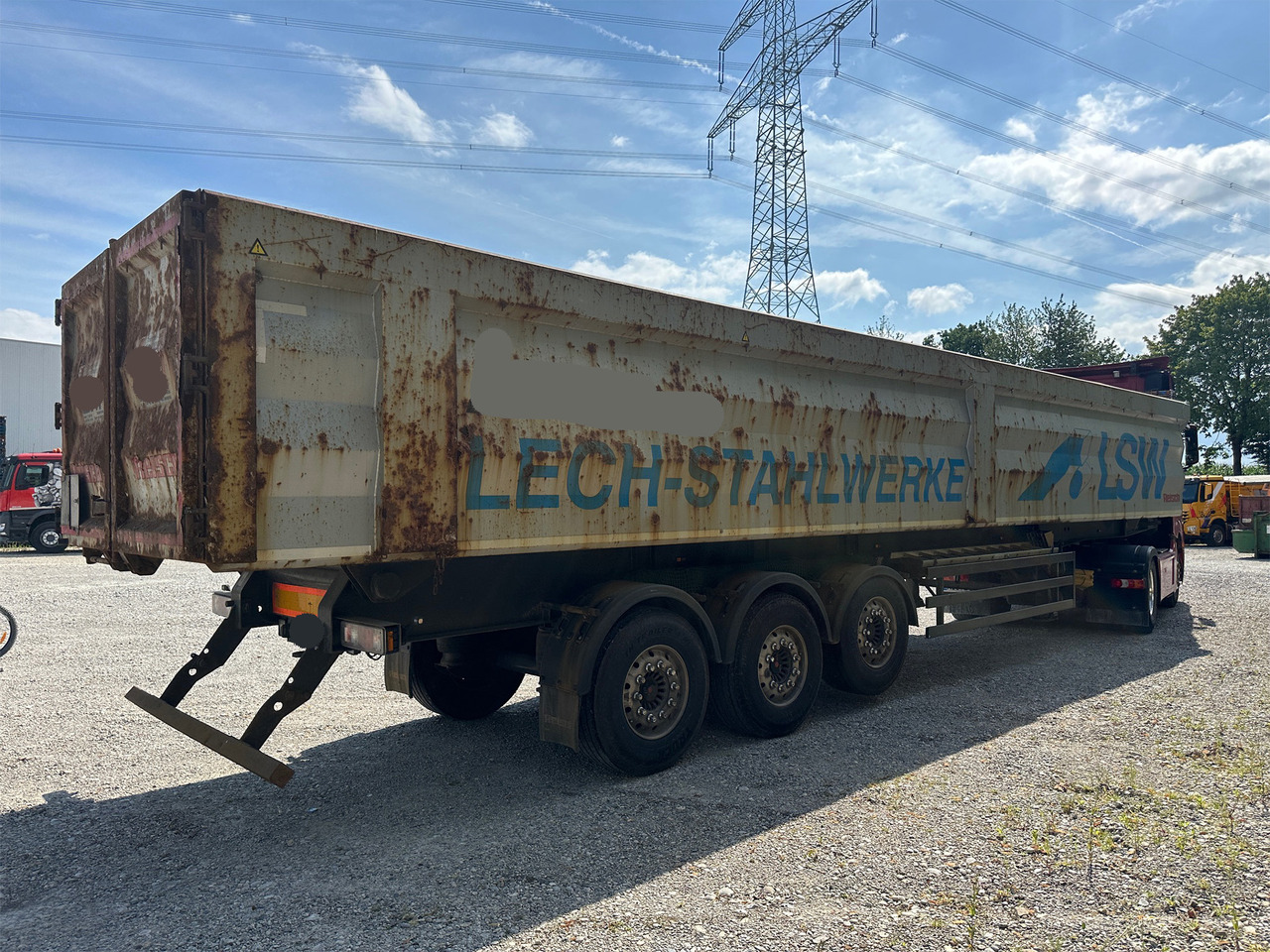 Reisch RHKS-35/24SL Stahl Kippmulde 50 m3 Metallschrott - Самосвальный полуприцеп: фото 5 Reisch RHKS-35/24SL Stahl Kippmulde 50 m3 Metallschrott - Самосвальный полуприцеп: фото 5