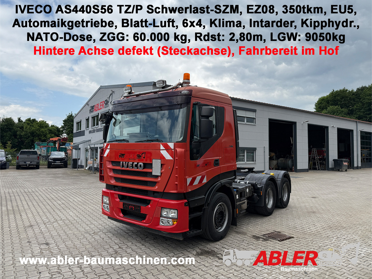 Iveco AS440S56 TZ/P Schwerlast SZM Kipphydr. Intarder - Тягач: фото 1 Iveco AS440S56 TZ/P Schwerlast SZM Kipphydr. Intarder - Тягач: фото 1
