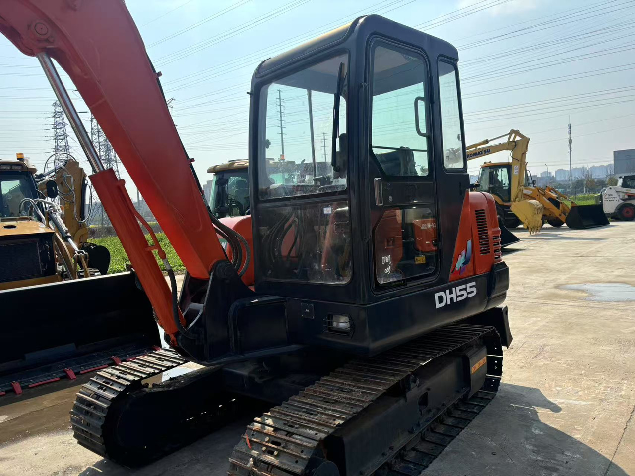 Doosan DH55 - Мини-экскаватор: фото 3 Doosan DH55 - Мини-экскаватор: фото 3