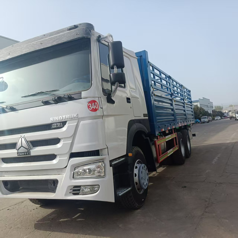 Грузовик бортовой/ Платформа Sinotruk HOWO 371 6*4 Fence truck: фото 7