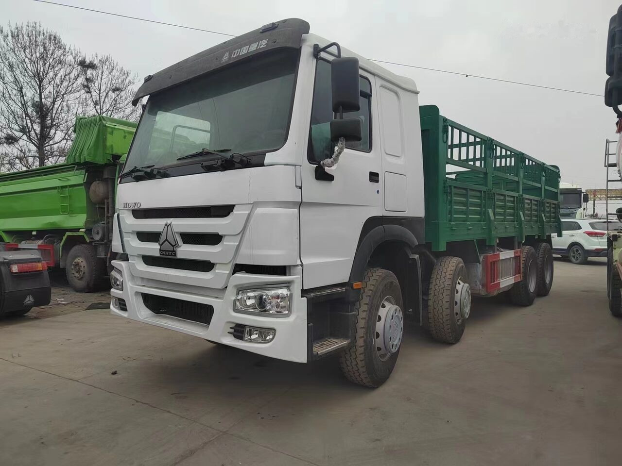 Sinotruk HOWO 8*4 Fence Truck - Грузовик бортовой/ Платформа: фото 1 Sinotruk HOWO 8*4 Fence Truck - Грузовик бортовой/ Платформа: фото 1