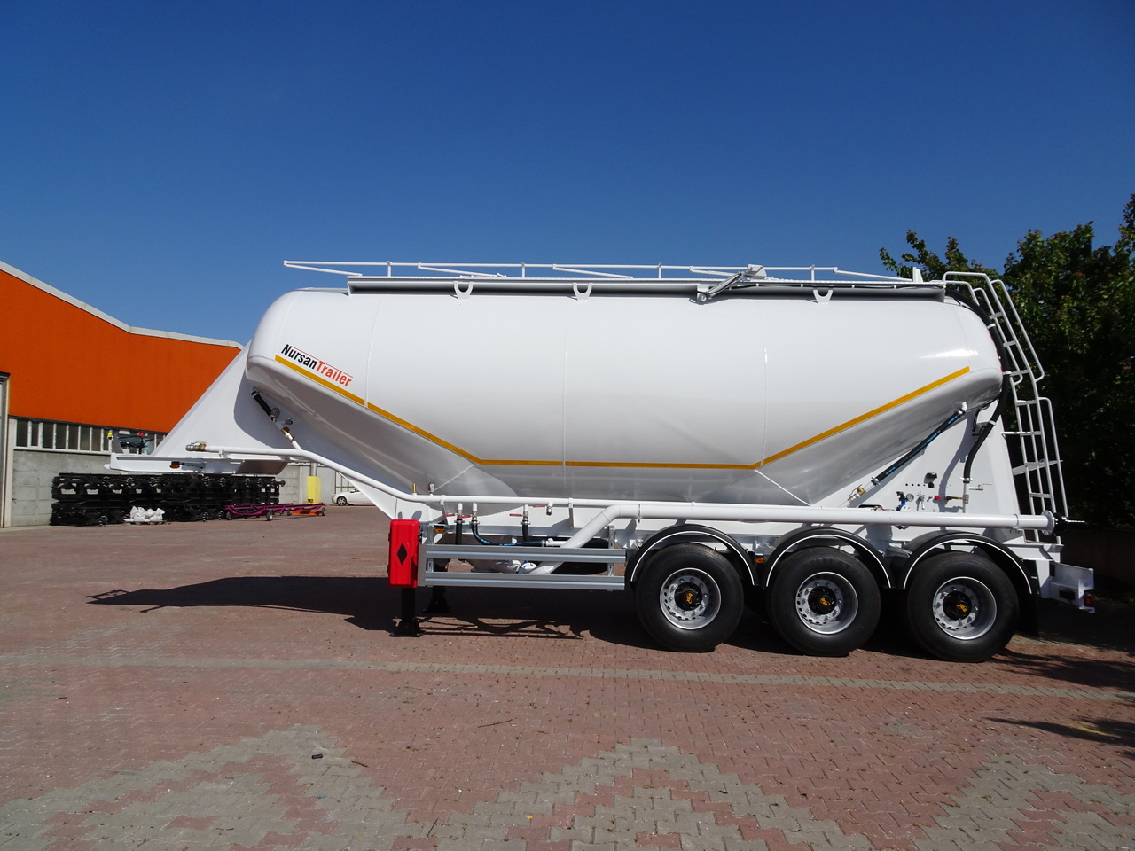 NURSAN Steel W Type Silo - Полуприцеп цистерна для сыпучих грузов: фото 5 NURSAN Steel W Type Silo - Полуприцеп цистерна для сыпучих грузов: фото 5