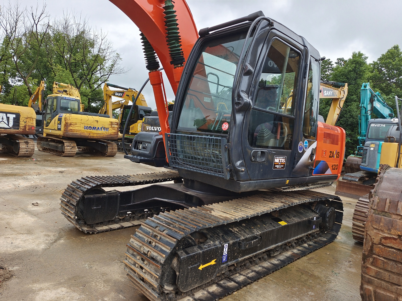 Гусеничный экскаватор HITACHI ZX120 Hitachi ZAXIS 120: фото 14