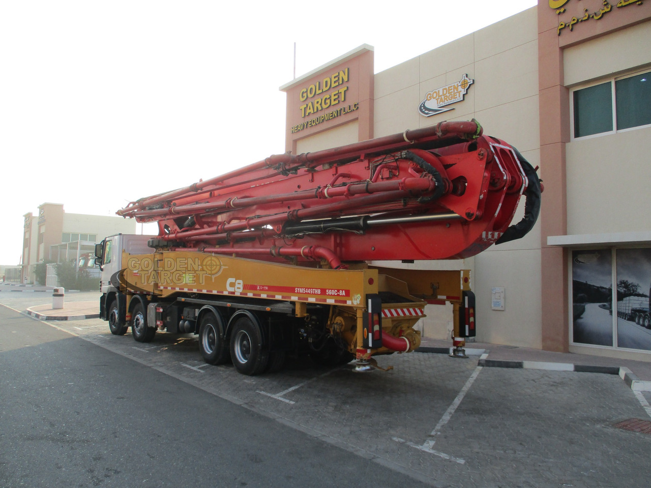 Mercedes ACTROS 4144 8x4 SANY 56m Concrete Pump - Автобетононасос: фото 4 Mercedes ACTROS 4144 8x4 SANY 56m Concrete Pump - Автобетононасос: фото 4
