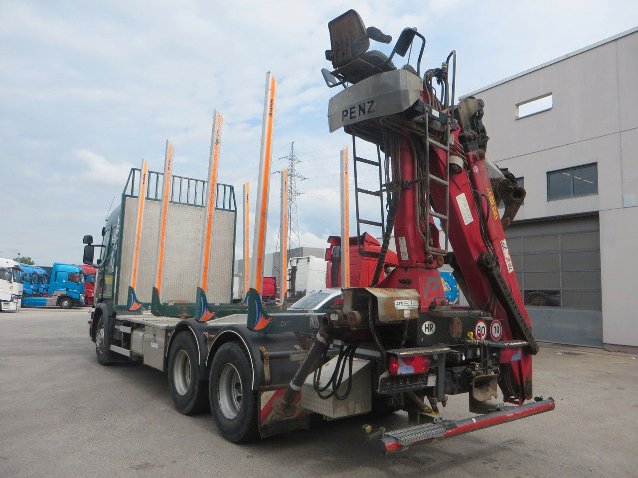Scania G450 6x4Timber - Лесовоз, Автоманипулятор: фото 4 Scania G450 6x4Timber - Лесовоз, Автоманипулятор: фото 4