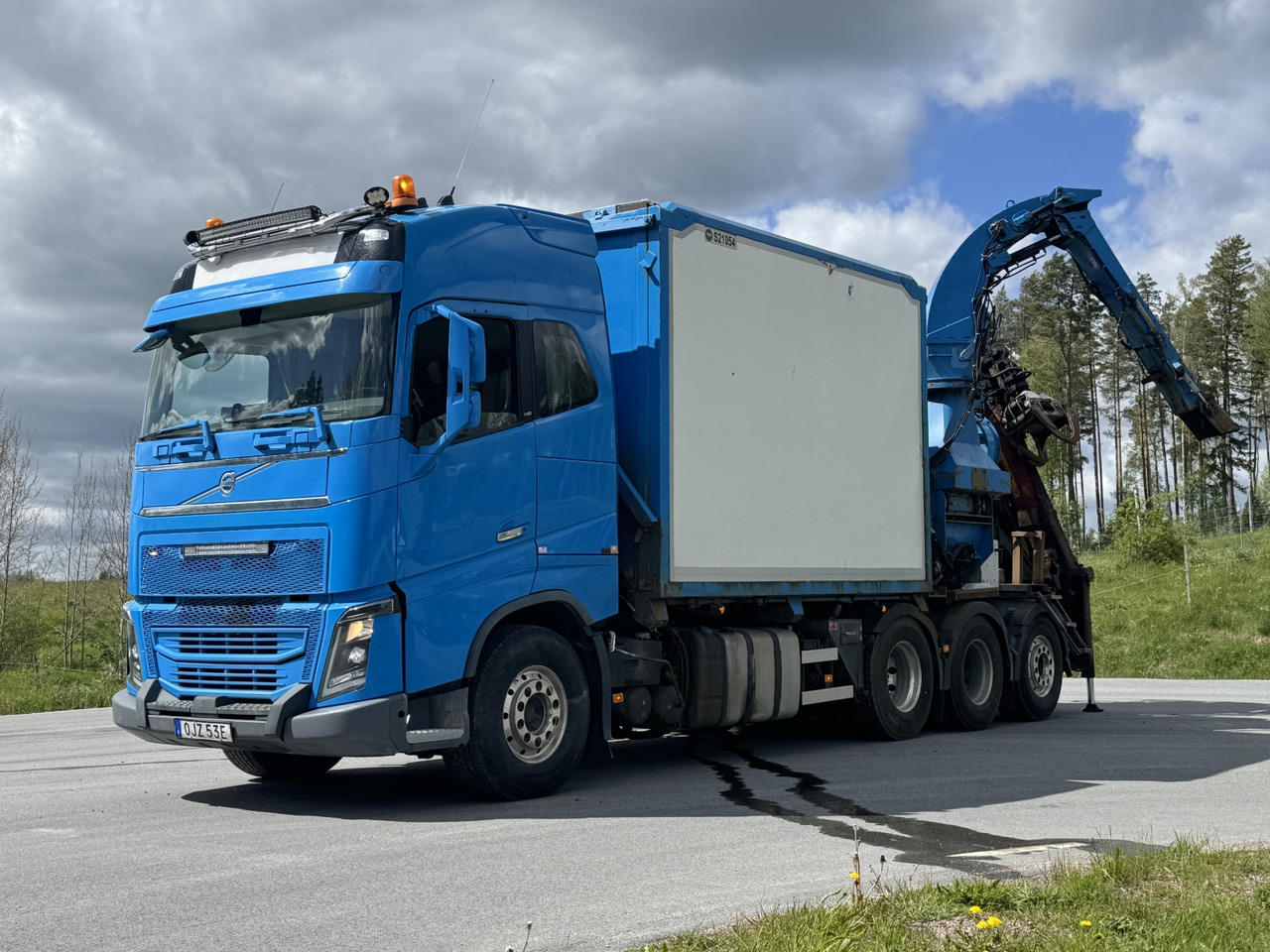 Huggbil Volvo FH16 750 8X4 -2019 | HIAB | ERJO | Full-luft - Грузовик с закрытым кузовом, Автоманипулятор: фото 1 Huggbil Volvo FH16 750 8X4 -2019 | HIAB | ERJO | Full-luft - Грузовик с закрытым кузовом, Автоманипулятор: фото 1