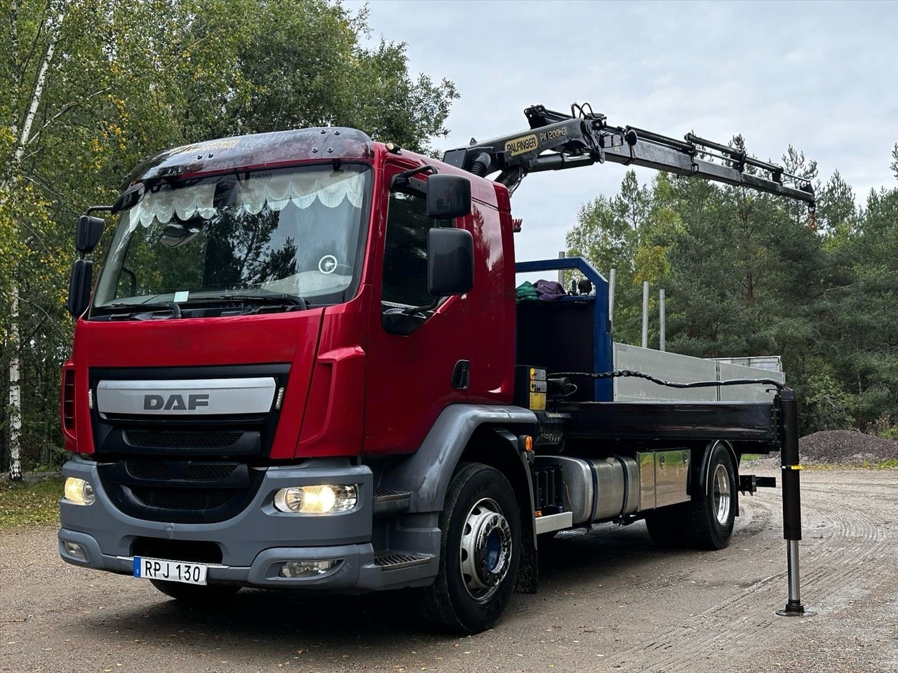 Kranbil DAF FA LF290I -2016 | Palfinger-kran & Bakgavellyft - Грузовик бортовой/ Платформа, Автоманипулятор: фото 1 Kranbil DAF FA LF290I -2016 | Palfinger-kran & Bakgavellyft - Грузовик бортовой/ Платформа, Автоманипулятор: фото 1