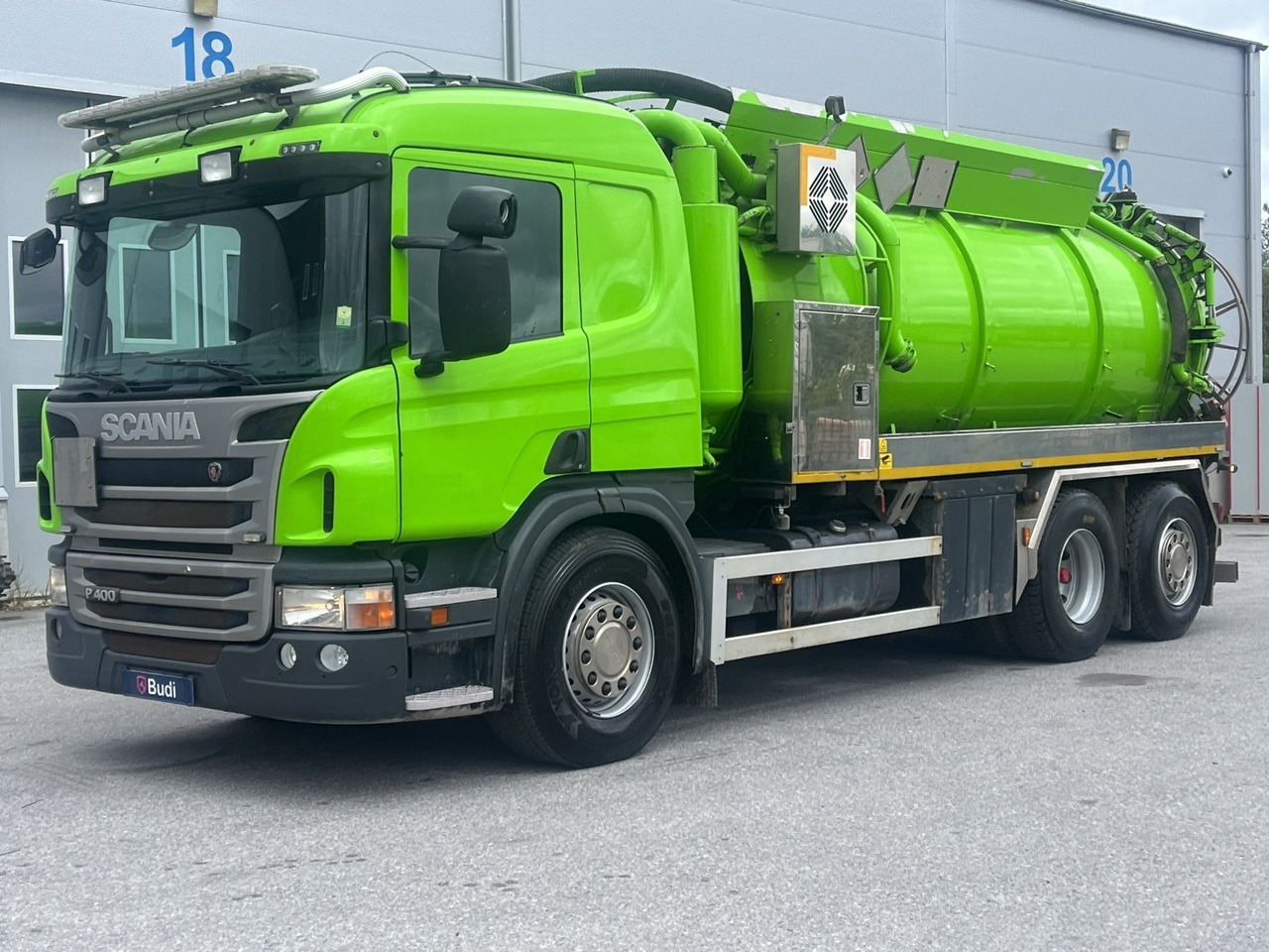 Slamsugsbil Scania P400 6X2-4 -2012 | Korp & Son | ADR - Ассенизатор: фото 1 Slamsugsbil Scania P400 6X2-4 -2012 | Korp & Son | ADR - Ассенизатор: фото 1