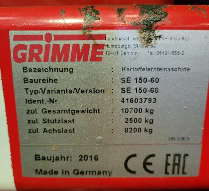 Картофелеуборочный комбайн Grimme SE 170-60 XL: фото 20