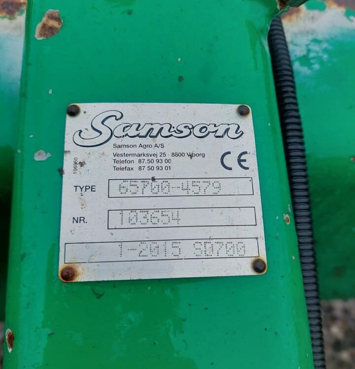 Адаптер для внутрипочвенного внесения удобрений Samson SD 700 Discnedfælder: фото 15