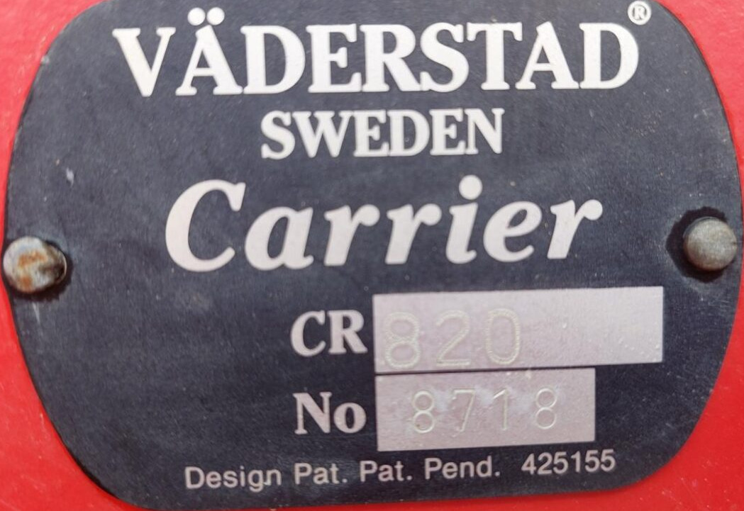 Дисковая борона Väderstad Carrier 820 tallerkenharve: фото 15