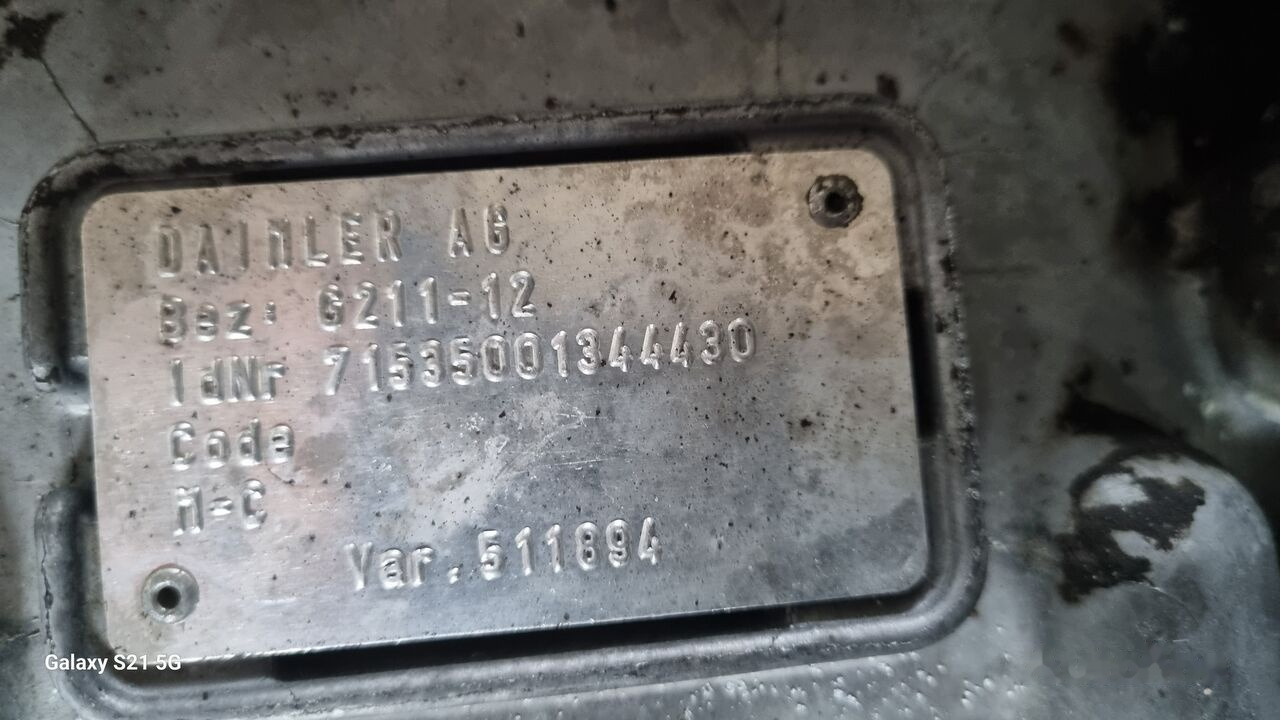 Mercedes-Benz  MERCEDES ACTROS MP3 G211-12 715350  Mercedes-Benz ACTROS MP3 - Коробка передач для Грузовиков: фото 5 Mercedes-Benz  MERCEDES ACTROS MP3 G211-12 715350  Mercedes-Benz ACTROS MP3 - Коробка передач для Грузовиков: фото 5